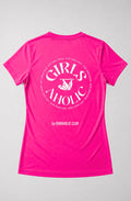 Camiseta Dryfit Rosa - Girls Aholic