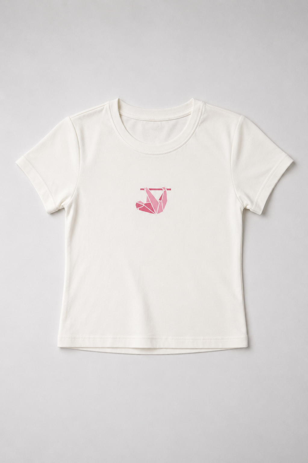 Baby tee Girls Aholic “Off White”