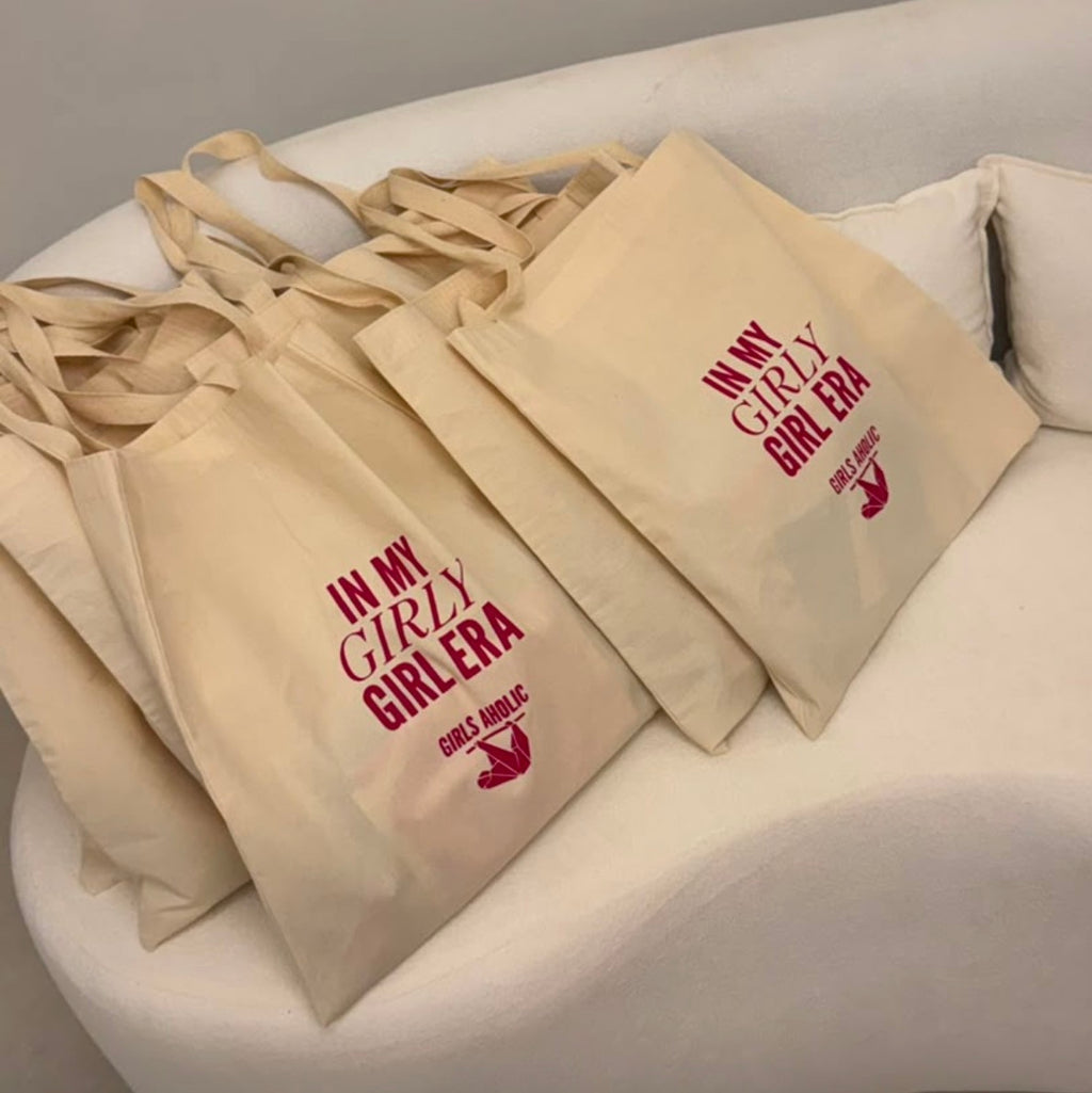 Ecobag “GIRL ERA” cotton cru