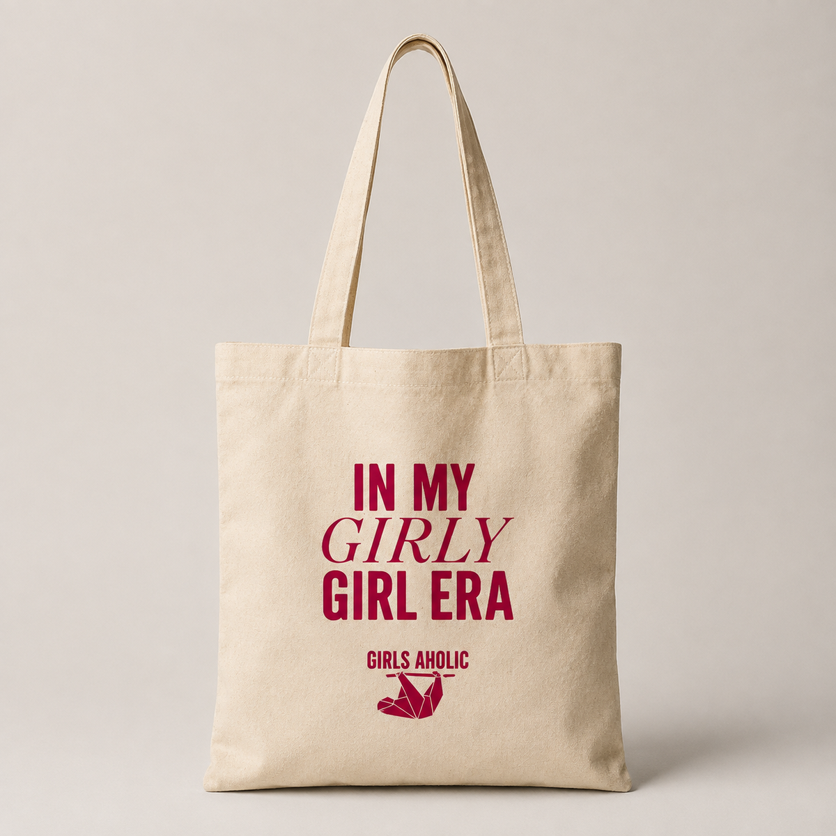 Ecobag “GIRL ERA” cotton cru